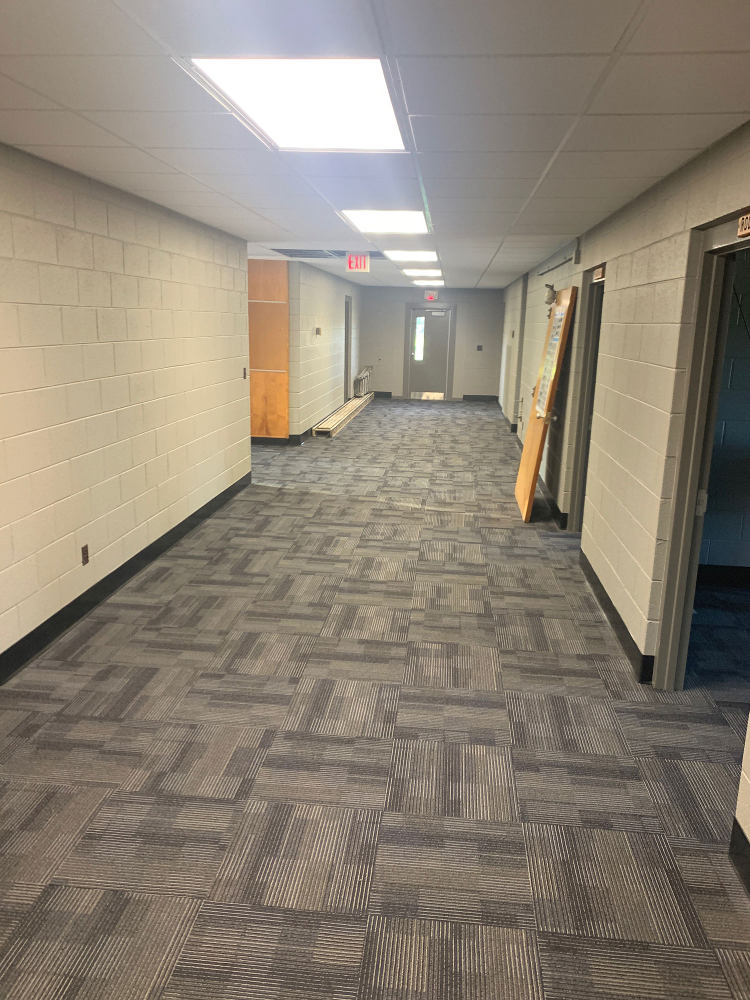 Painting and trim work on commercial property