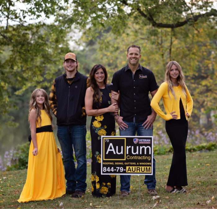 Owner with family